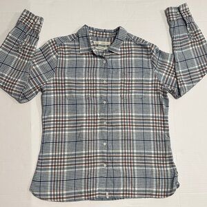 Woolrich Pemberton Plaid Shirt - Blue and Brown